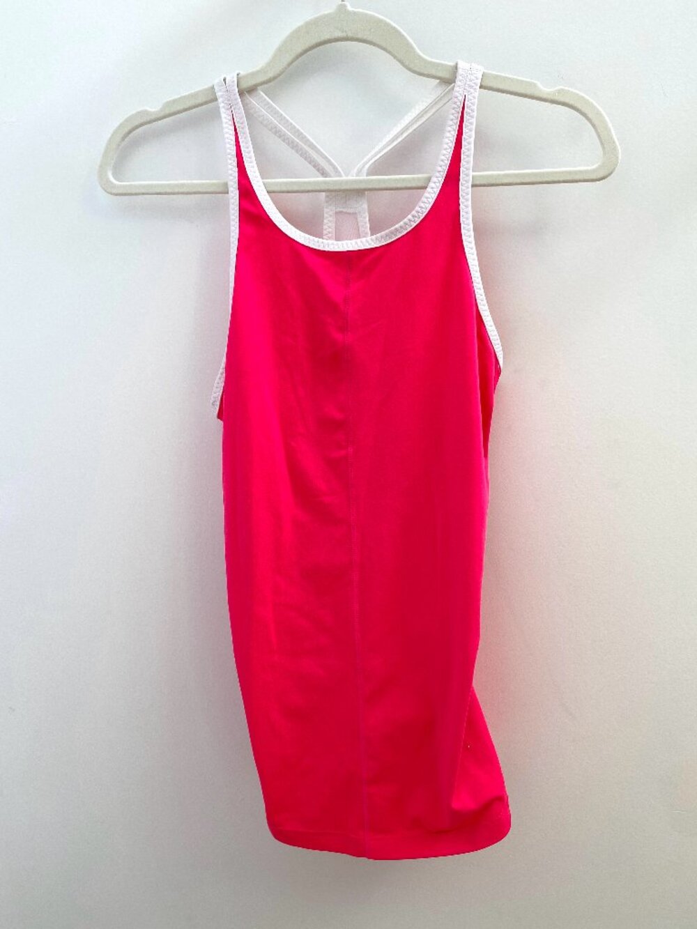 New Balance Bright Pink Racerback Tank Top - Size Small